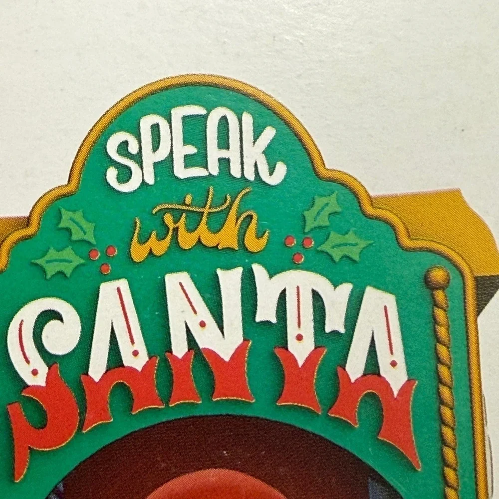 2023 Hallmark Keepsake Santa Ornament Naughty and Nice Arcade Music Light &Sound